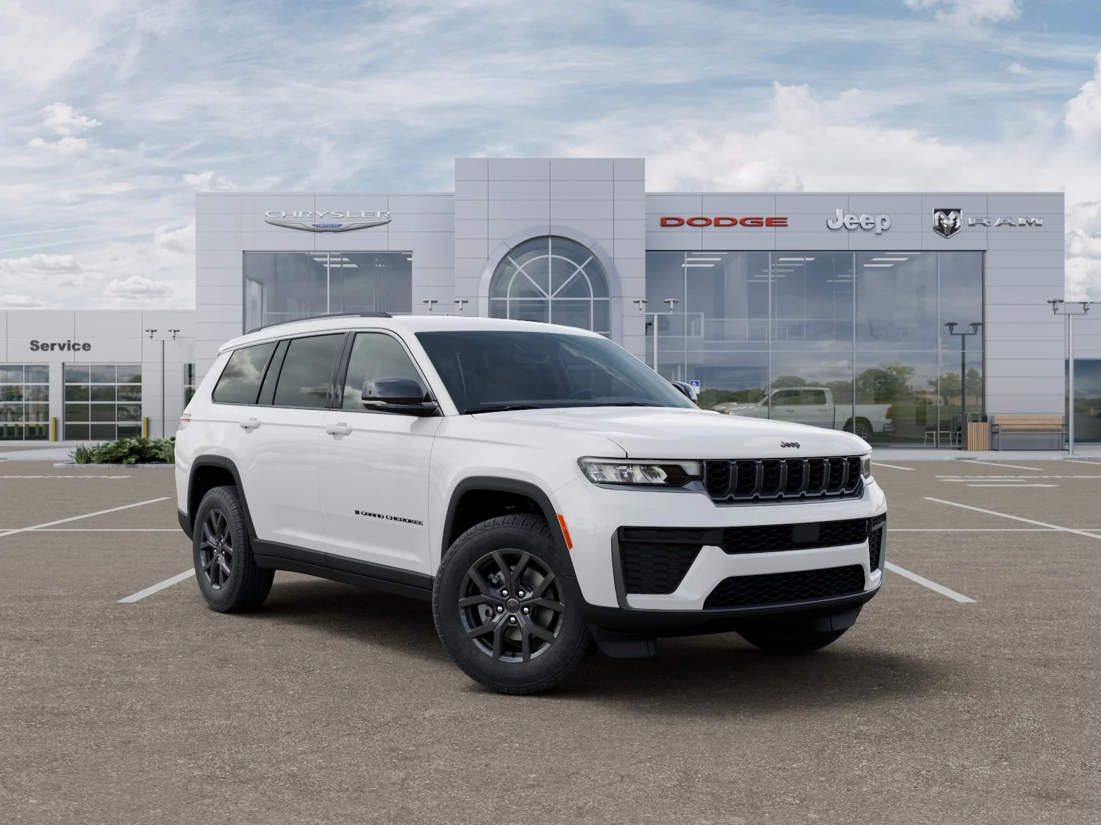 New 2027 Bright White Clear-Coat Paint Jeep Laredo Altitude image 31