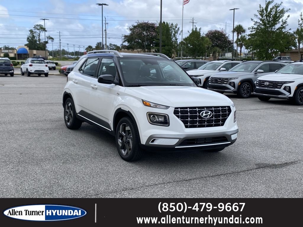 Used 2026 Lunar White w/Black Roof Hyundai SEL image 1