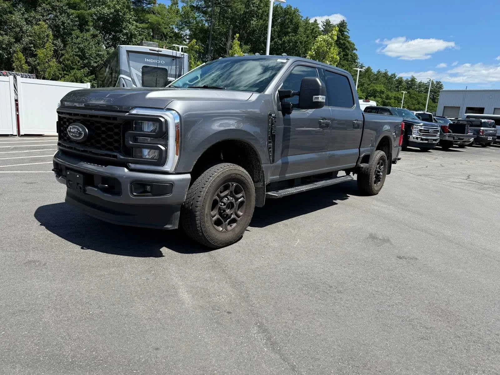 Used 2024 Carbonized Gray Metallic Ford XLT image 1