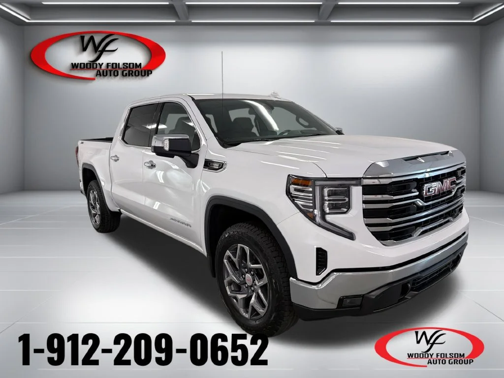 New 2026 Summit White GMC SLT image 1