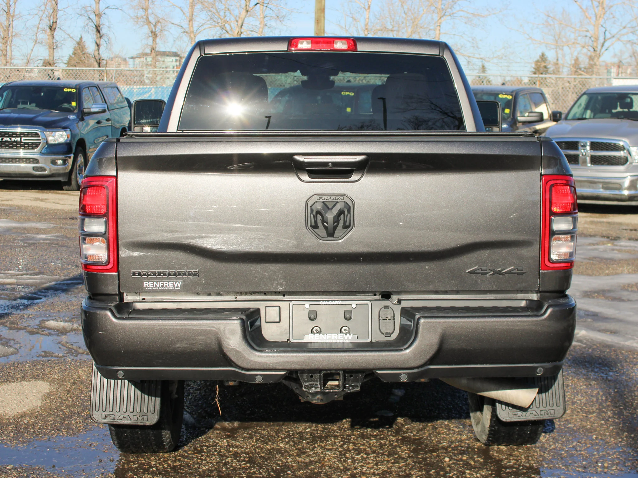 Certified Used 2024 Grey RAM Big Horn * No Accidents | Cummins Diesel | Night Edition | Apple CarPlay | Tonneau Cover | Alpine image 12