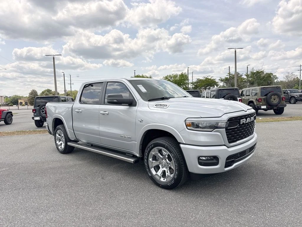 New 2026 Silver Zynith Exterior Paint RAM Big Horn/Lone Star image 1
