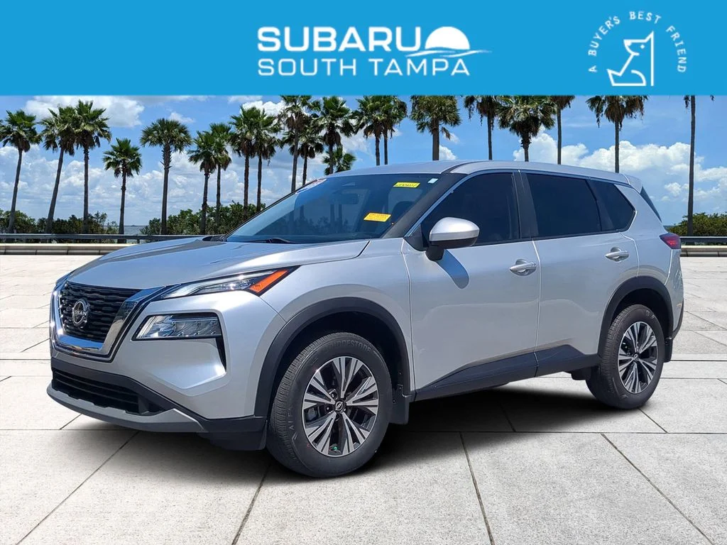 Used 2023 Silver Nissan SV image 1