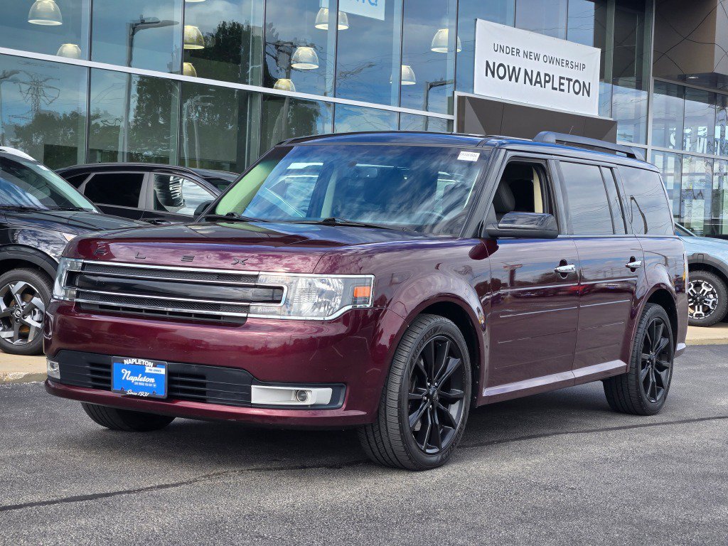 Used 2017 Burgundy Ford SEL image 1