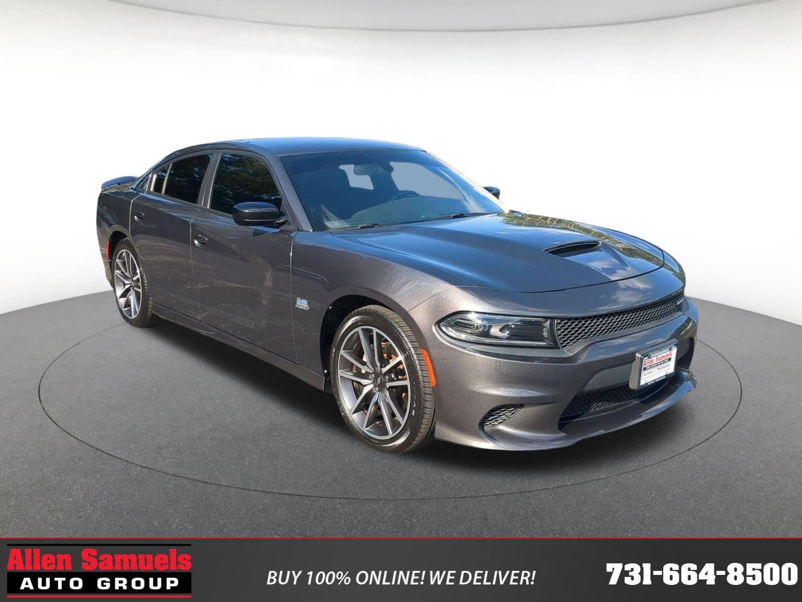 Certified Used 2023 Pitch Black Clearcoat Dodge R/T image 1