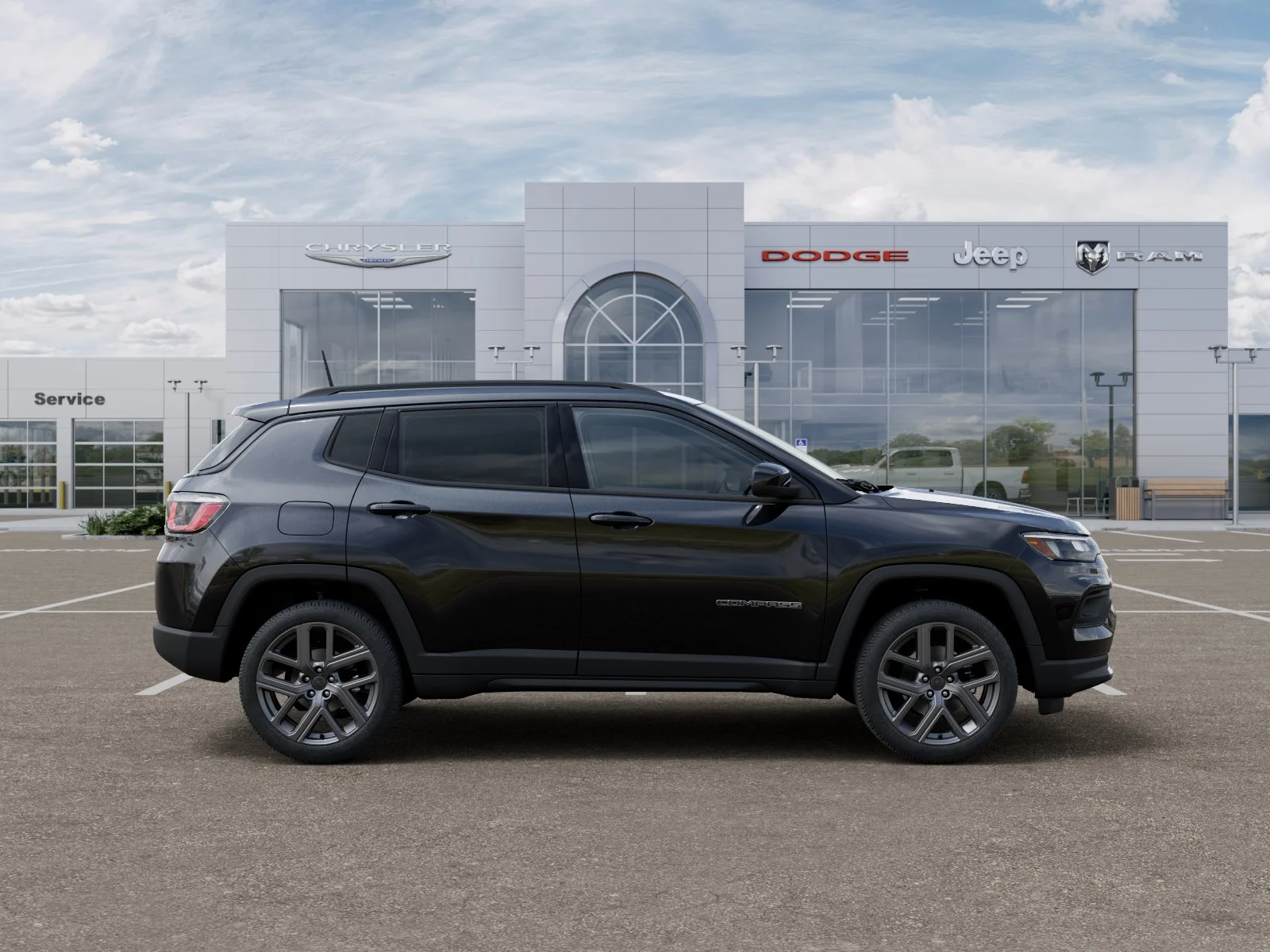 New 2026 Diamond Black Crystal Pearlcoat Jeep Latitude image 46