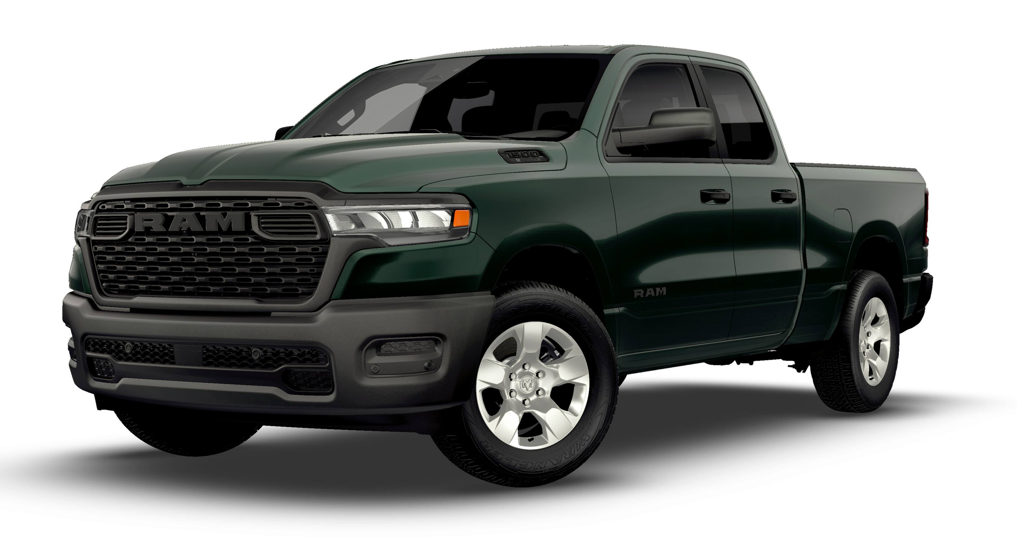 New 2026 Serrano-Green Metallic Exterior Paint RAM TRADESMAN image 13