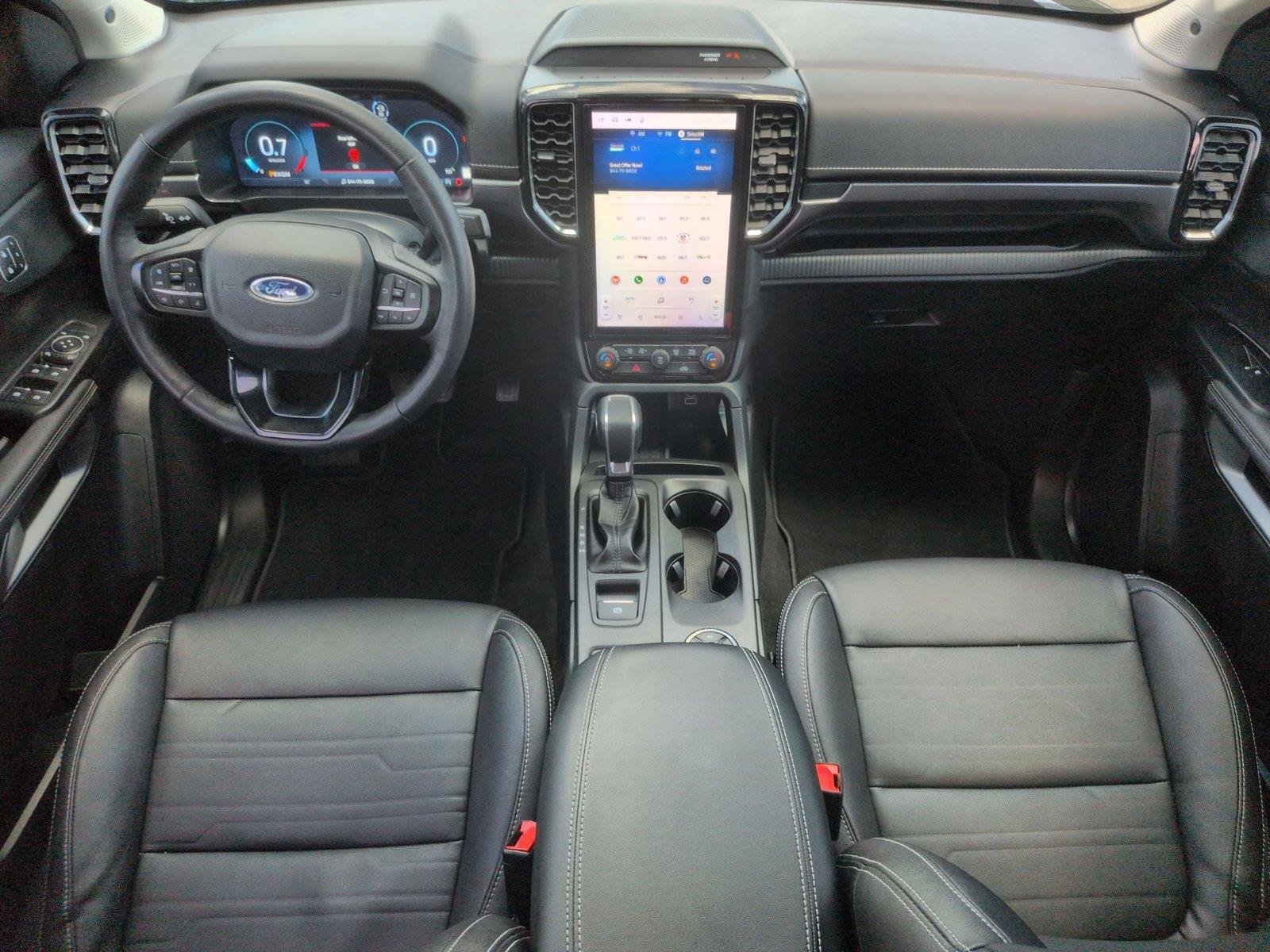 Used 2025 Shadow Black Ford LARIAT image 33
