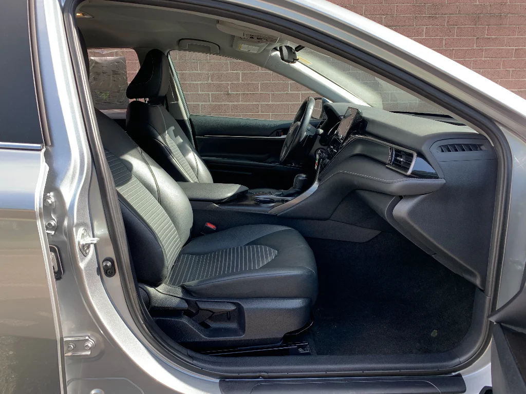 Used 2024 Celestial Silver Metallic Toyota SE image 20