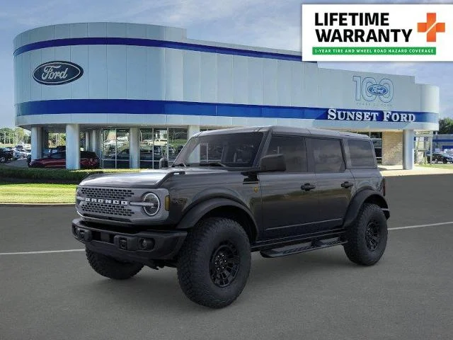 New 2026 Shadow Black Ford Badlands® image 1