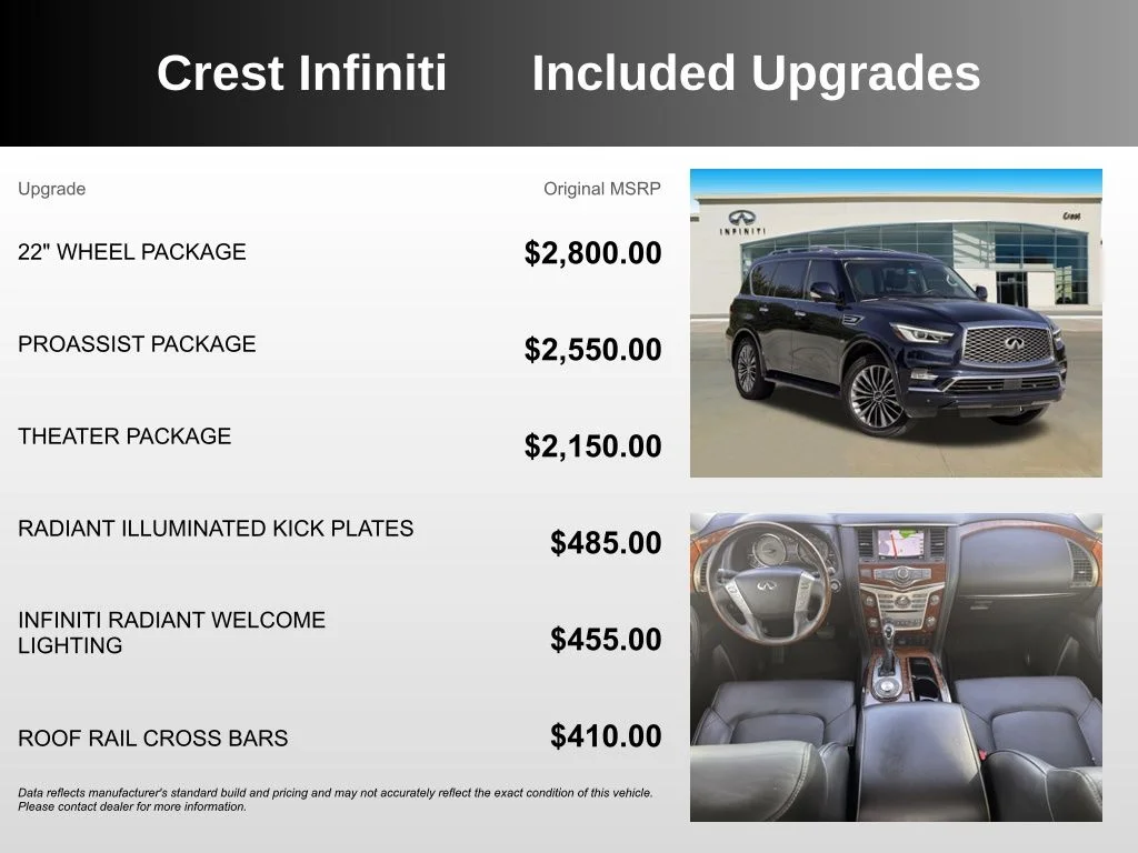 Used 2019 Hermosa Blue INFINITI LUXE image 5