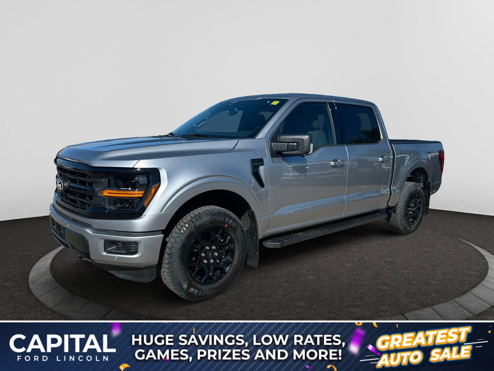 New 2026 Iconic Silver Metallic Ford XLT image 1