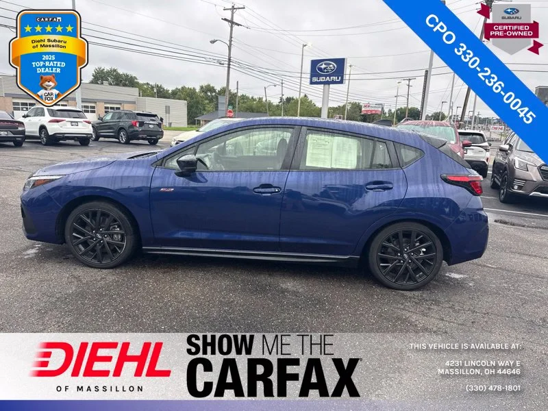 Used 2024 Blue Subaru 2.5RS image 4