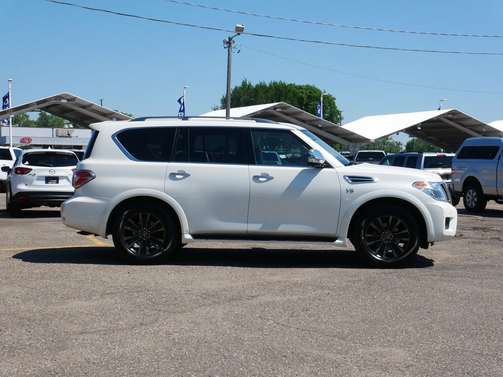 Certified Used 2019 White Nissan Platinum image 2