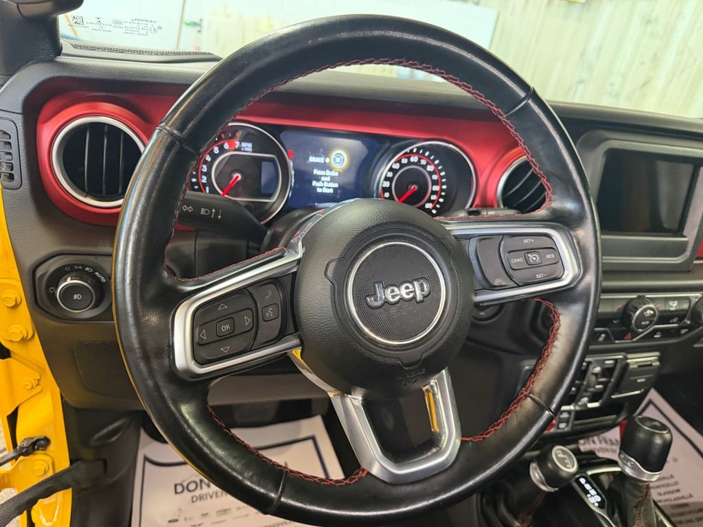 Used 2021 Yellow Jeep Unlimited Rubicon image 12