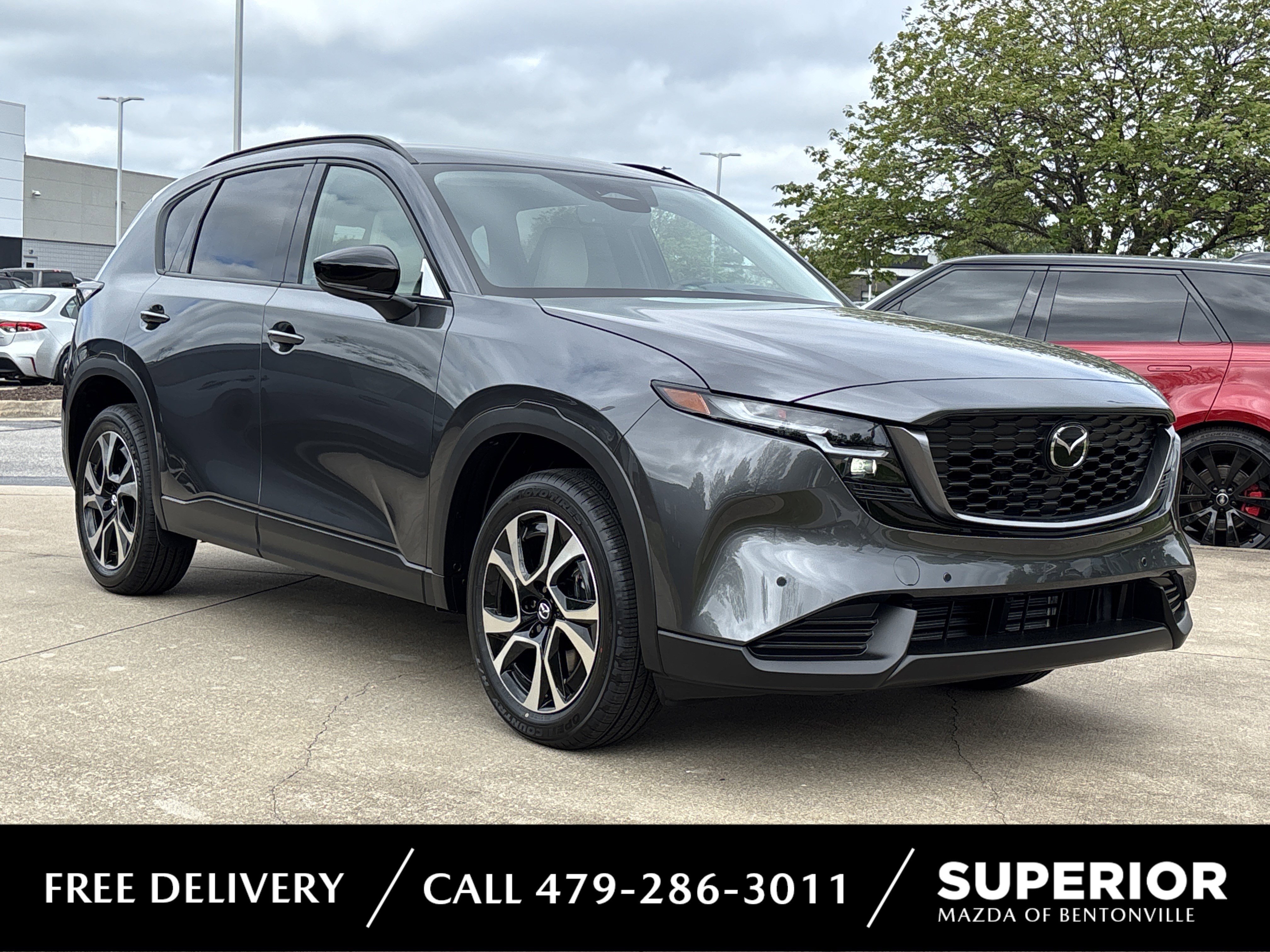 New 2026 Machine Gray Metallic Mazda 2.5 S Preferred AWD image 1