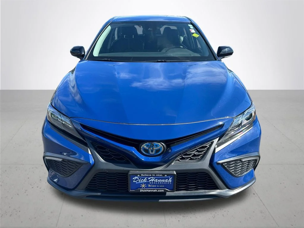 Certified Used 2024 Blue Toyota SE image 3