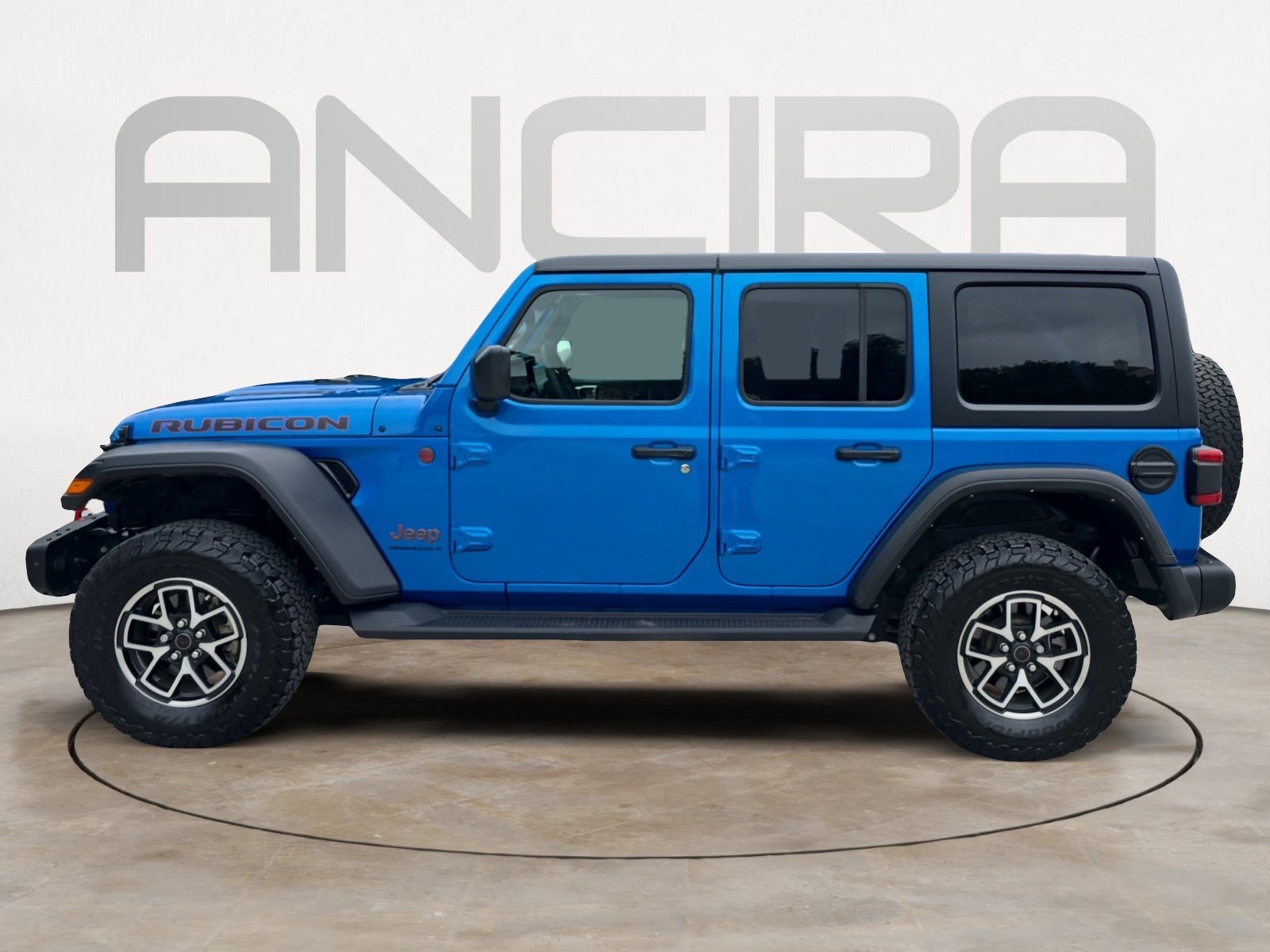Used 2024 Hydro Blue Pearlcoat Jeep Rubicon image 7