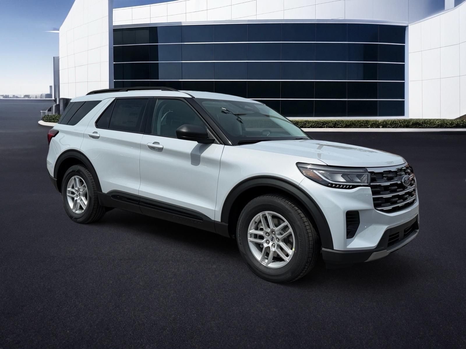 New 2026 Space White Metallic Ford Active image 2