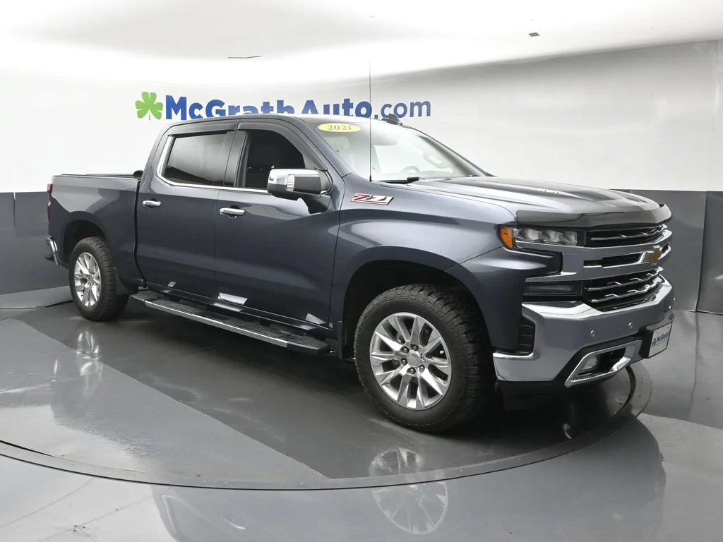 Used 2021 Gray Chevrolet LTZ image 2