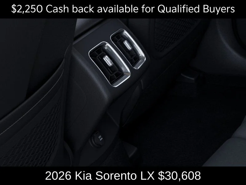 New 2026 Ebony Black Kia LX image 26