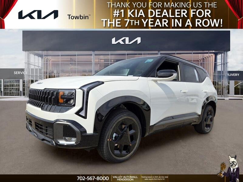 New 2027 Snow White Pearl / Black Roof Kia X-Line S image 1