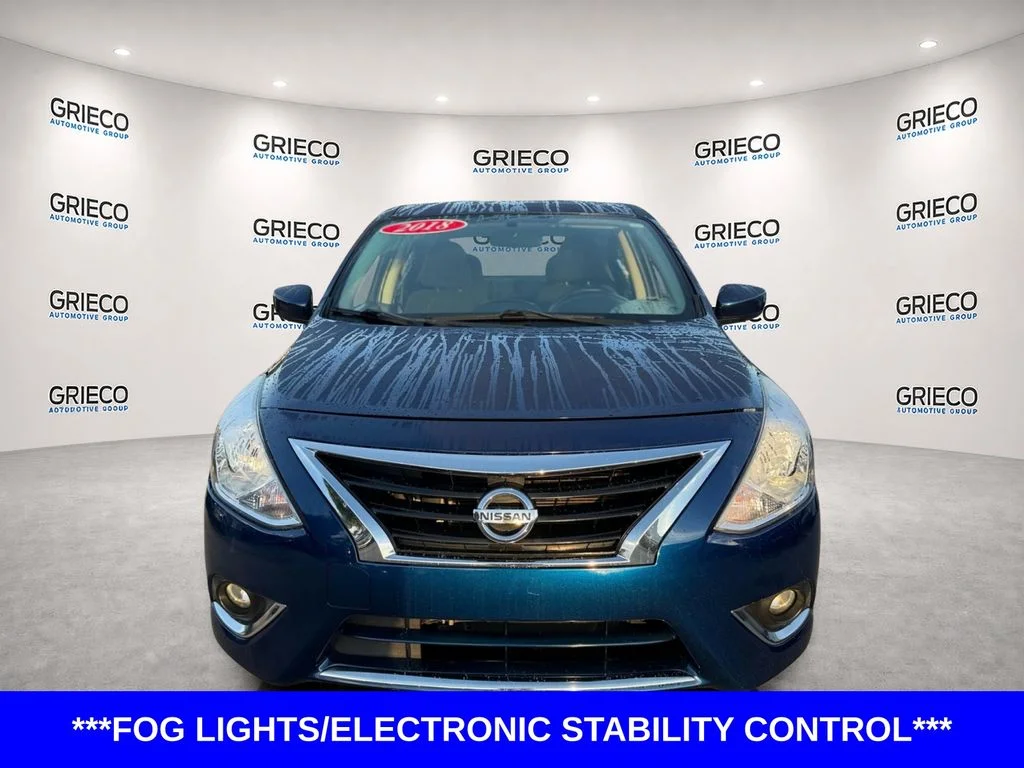 Used 2018 Nissan Versa Sedan SV with VIN 3N1CN7AP8JL809403 for sale in Delray Beach, FL