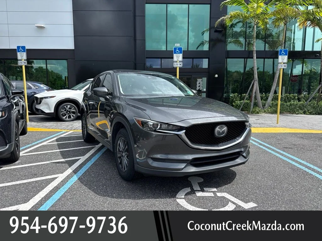 Used 2020 Machine Gray Metallic Mazda Touring image 1