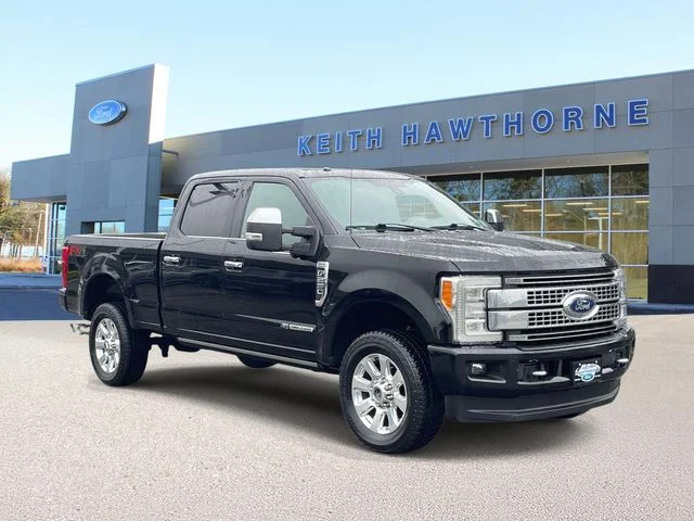 Certified Used 2017 Shadow Black Ford Platinum image 1