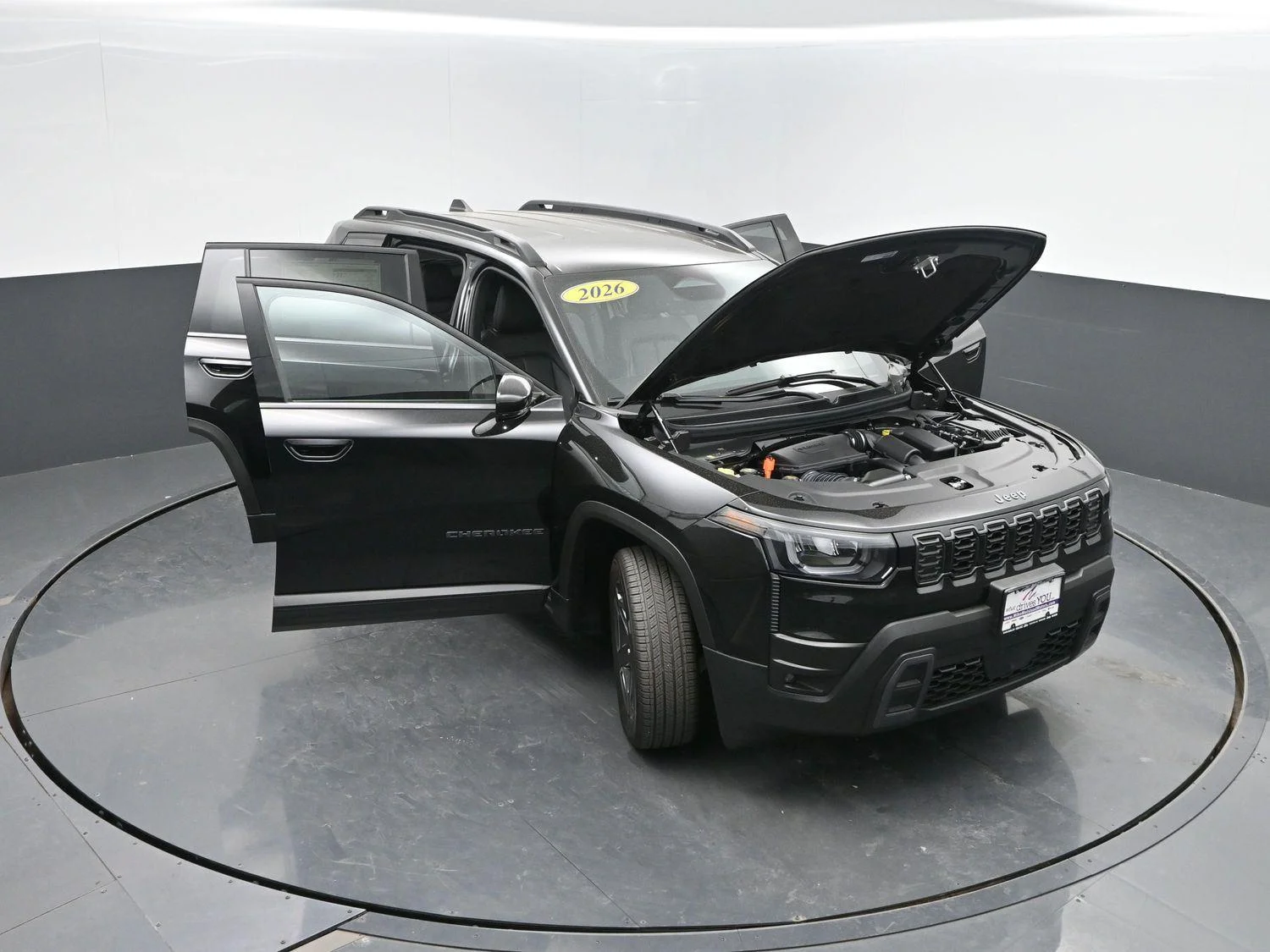 New 2026 Diamond Black Crystal Pearl-Coat Exterior Paint Jeep Limited image 46