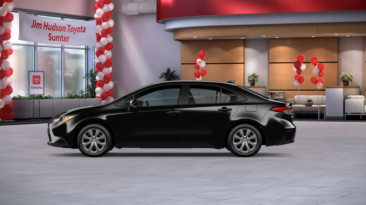 New 2026 Midnight Black Metallic Toyota LE image 26