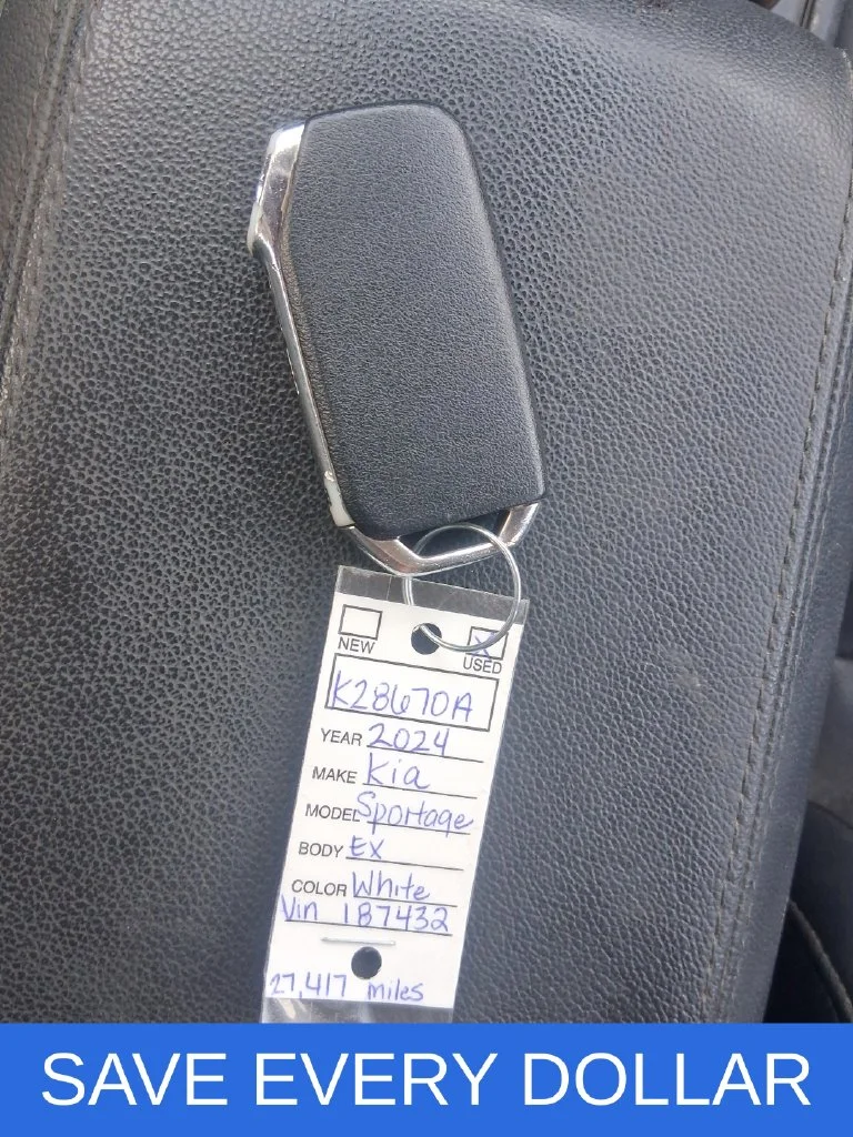 Used 2024 White Kia EX image 15