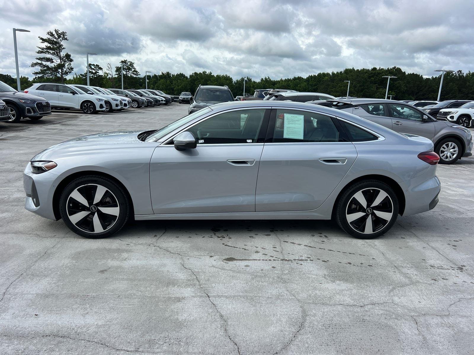 Used 2025 Florett Silver Metallic Audi Premium Plus image 8