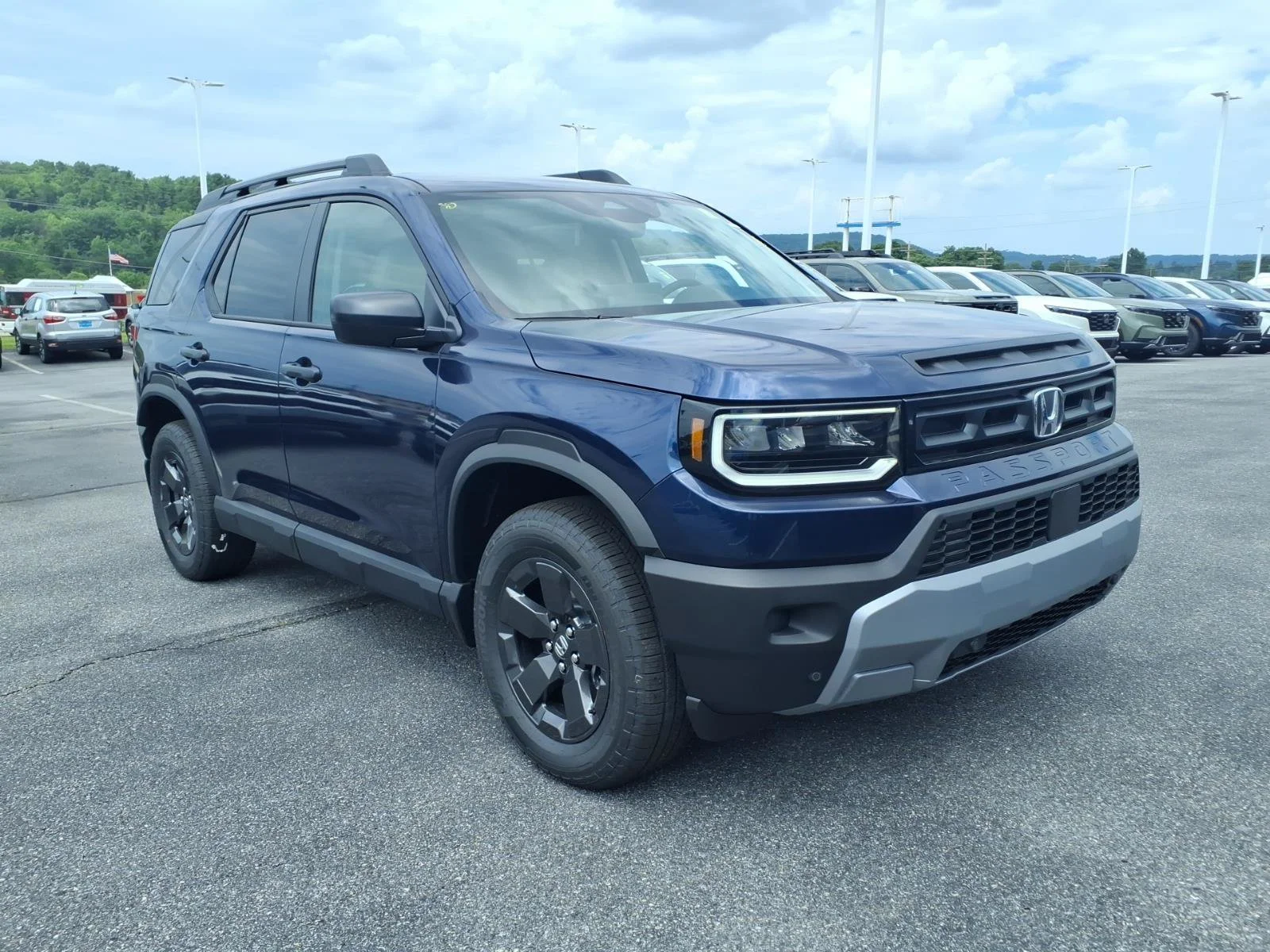 New 2026 Obsidian Blue Pearl Honda RTL image 1
