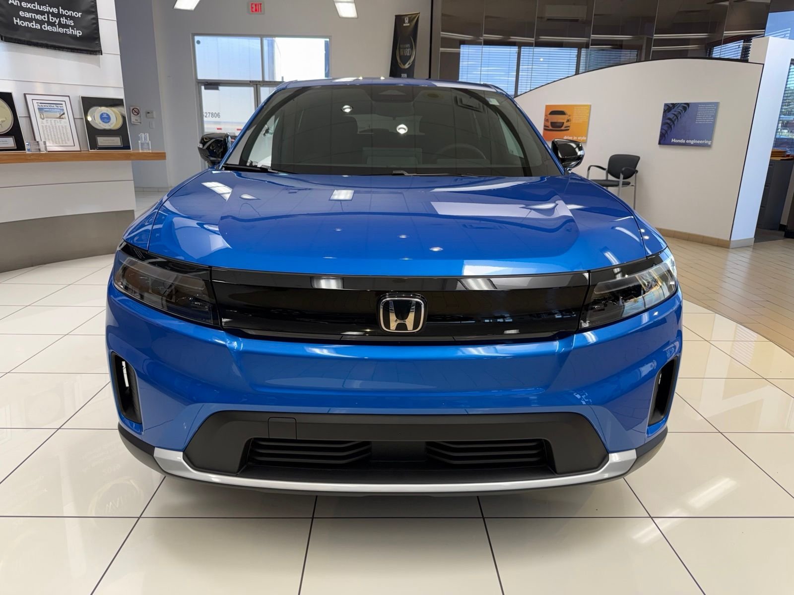 New 2026 Pacific Blue Metallic Honda EX image 2