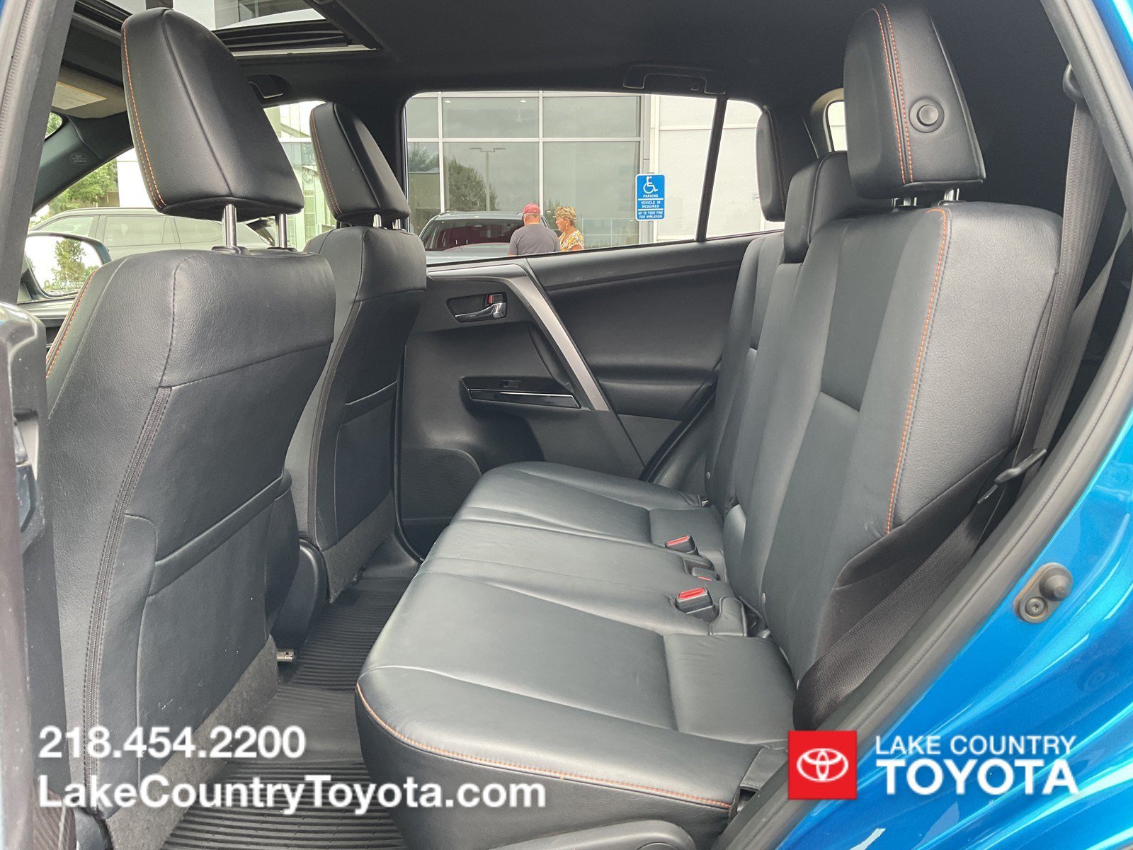 Used 2016 Electric Storm Blue Toyota SE image 22