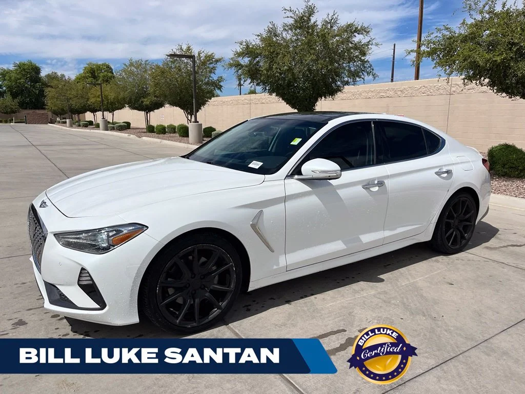 Certified Used 2021 White Genesis 2.0T image 1