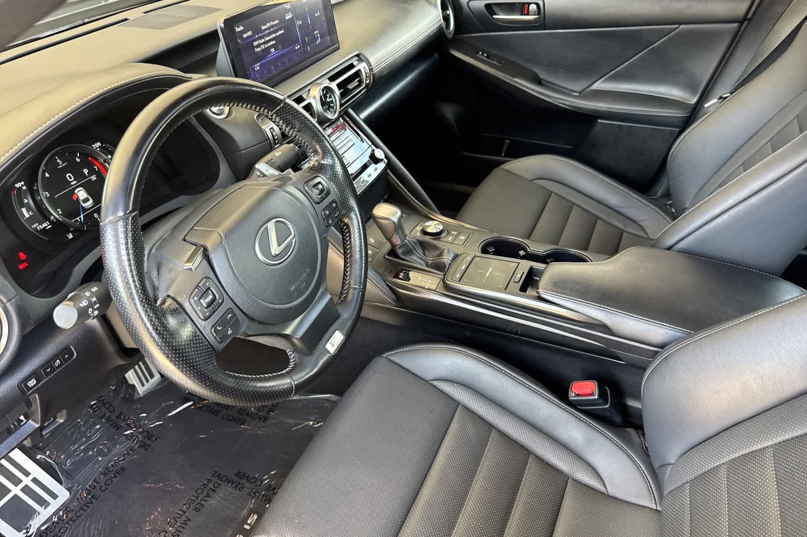 Used 2021 Cloudburst Gray Lexus F SPORT image 11
