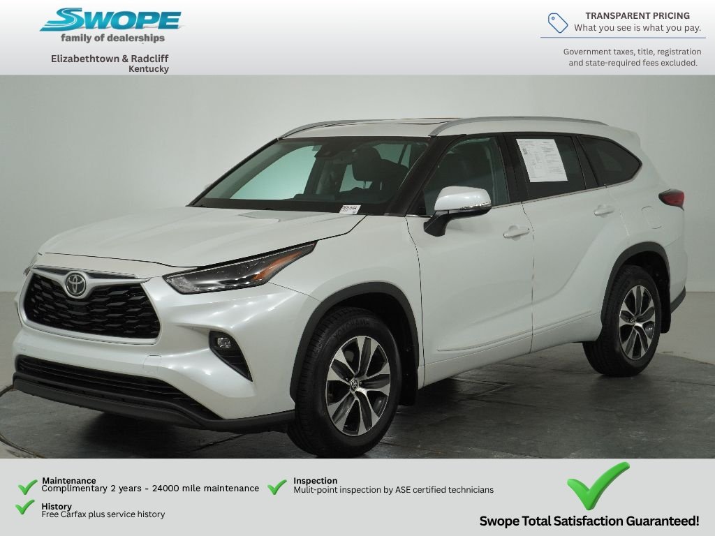 Used 2022 Wind Chill Pearl Toyota XLE image 7