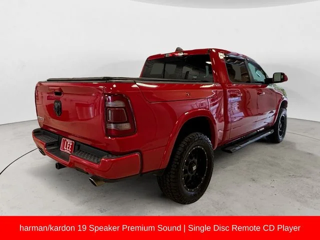 Used 2019 Flame Red Clearcoat Ram Laramie image 6