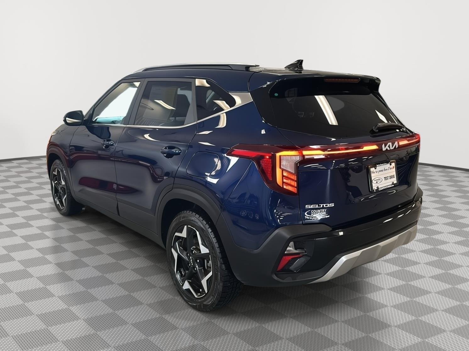 Used 2024 Dark Ocean Blue Kia EX image 7
