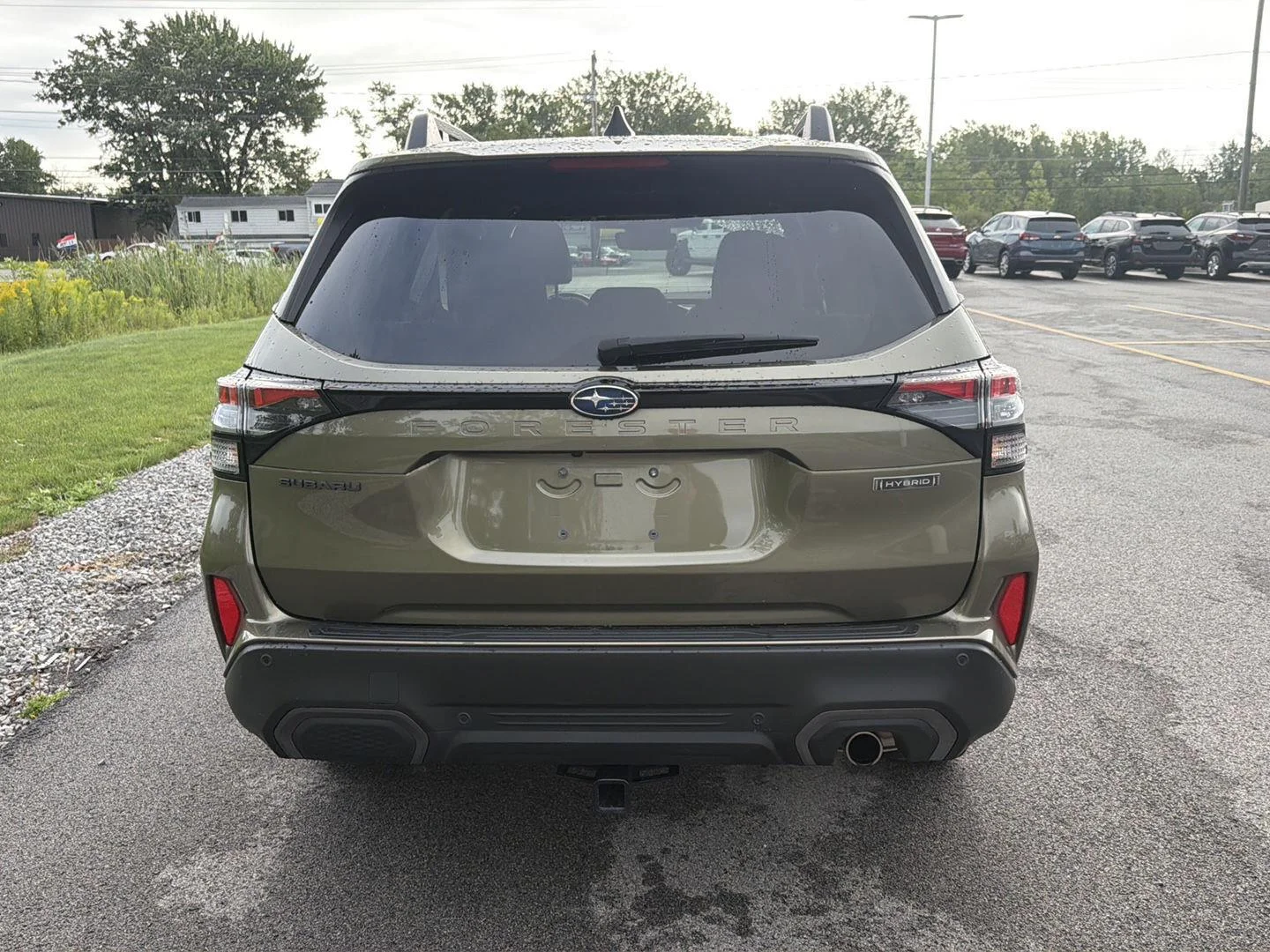 Used 2025 Autumn Green Metallic Subaru Limited Hybrid image 5