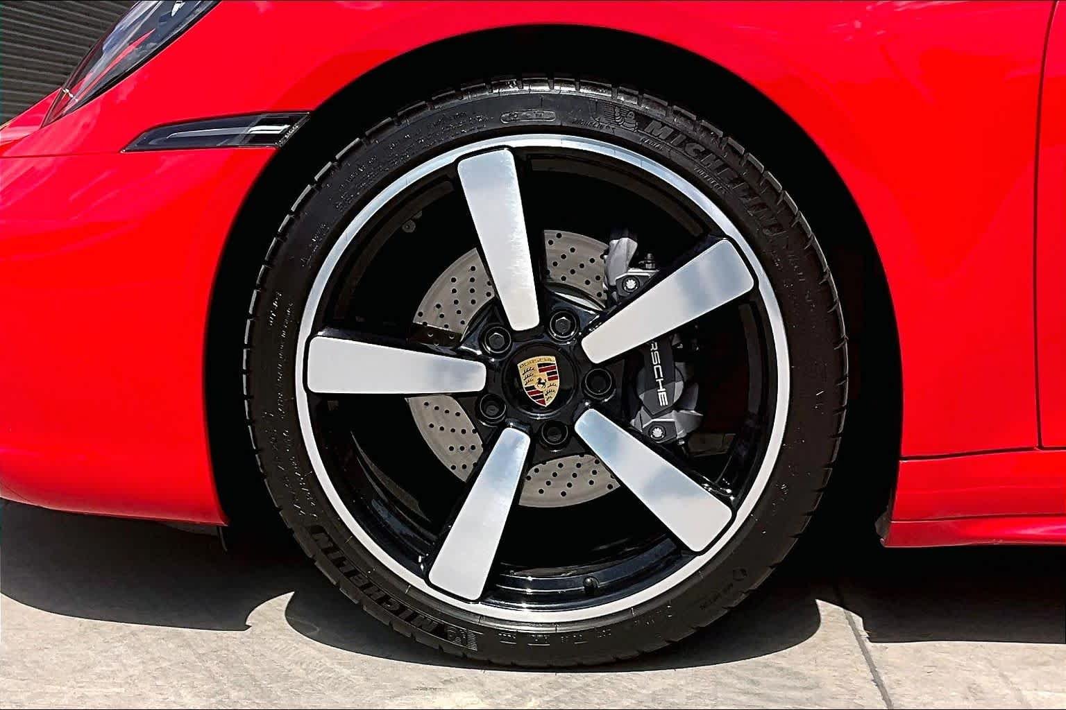 Certified Used 2023 Guards Red Porsche Carrera image 11