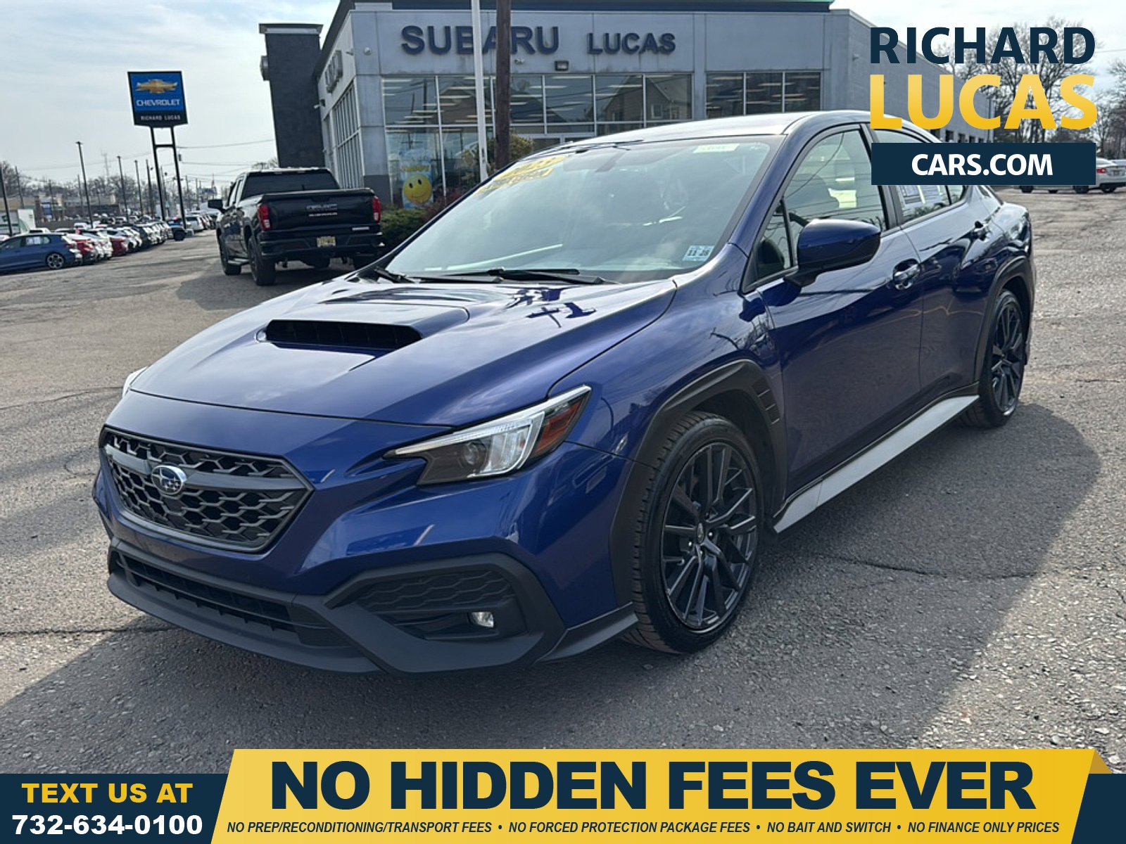 Sapphire Blue 2023 Subaru WRX Premium AWD Sedan All-Wheel Drive