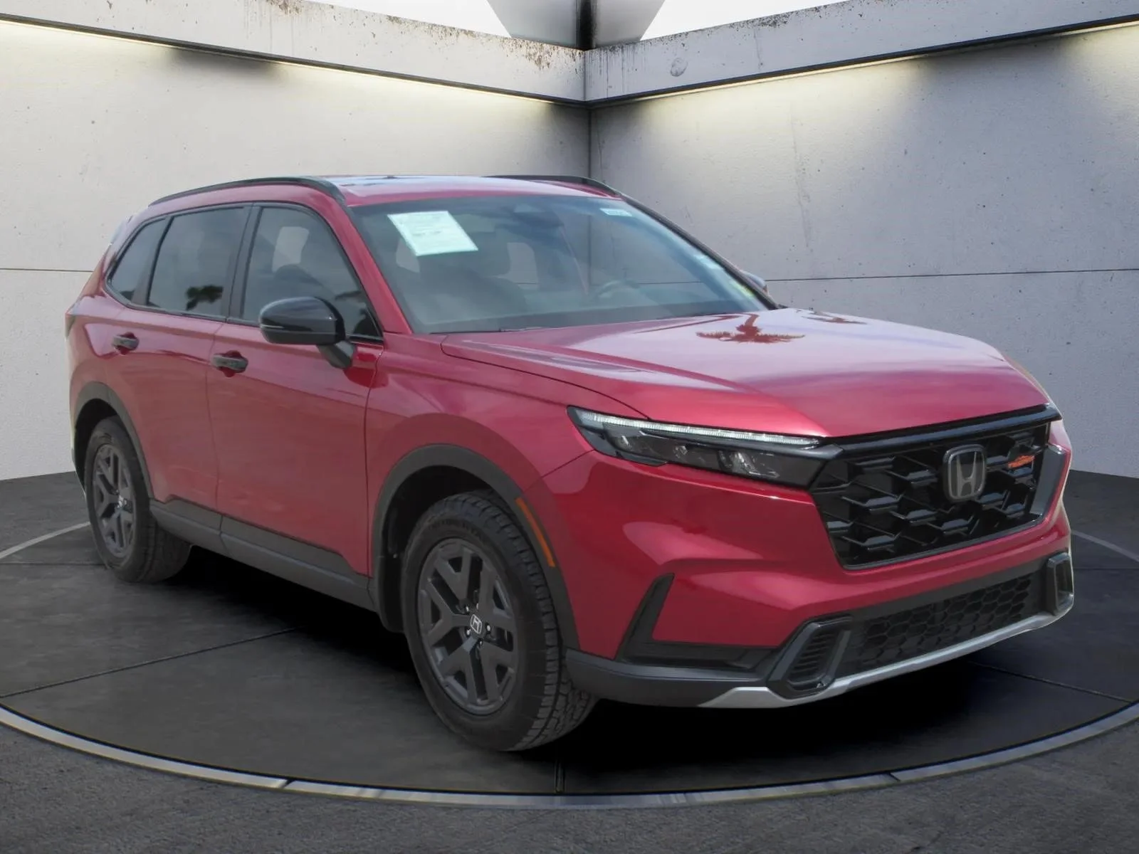 Certified Used 2026 Radiant Red Metallic Honda AWD TrailSport Hybrid image 33