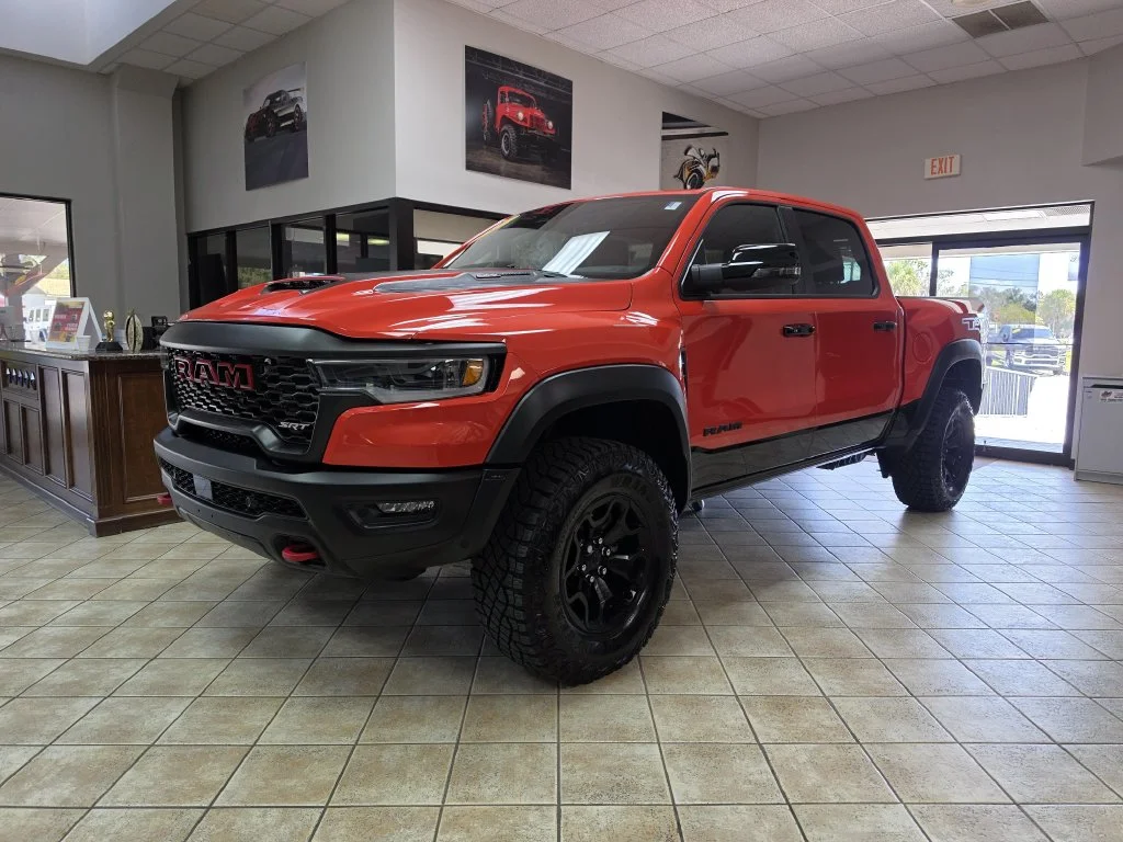 New 2027 Spitfire Orange Clear-Coat Paint RAM TRX SRT image 2