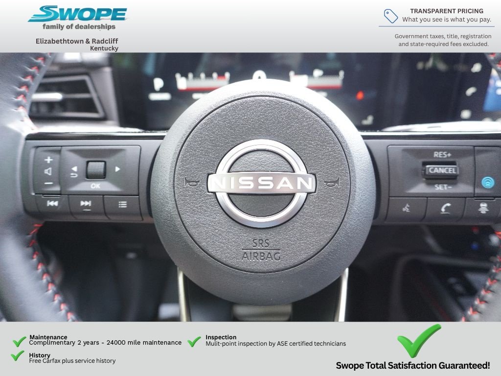 Used 2026 Aspen White Tricoat Nissan SR image 24