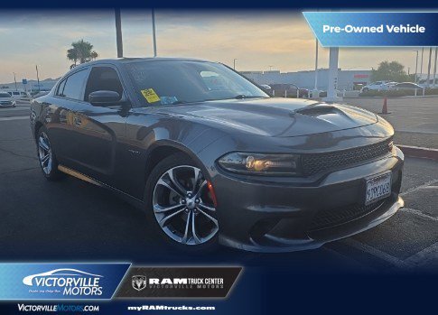 Used 2021 Gray Dodge R/T image 1