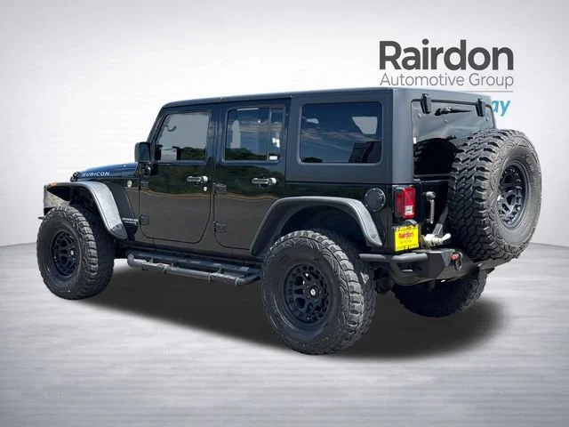 Used 2014 Black Clearcoat Jeep Unlimited Rubicon image 5