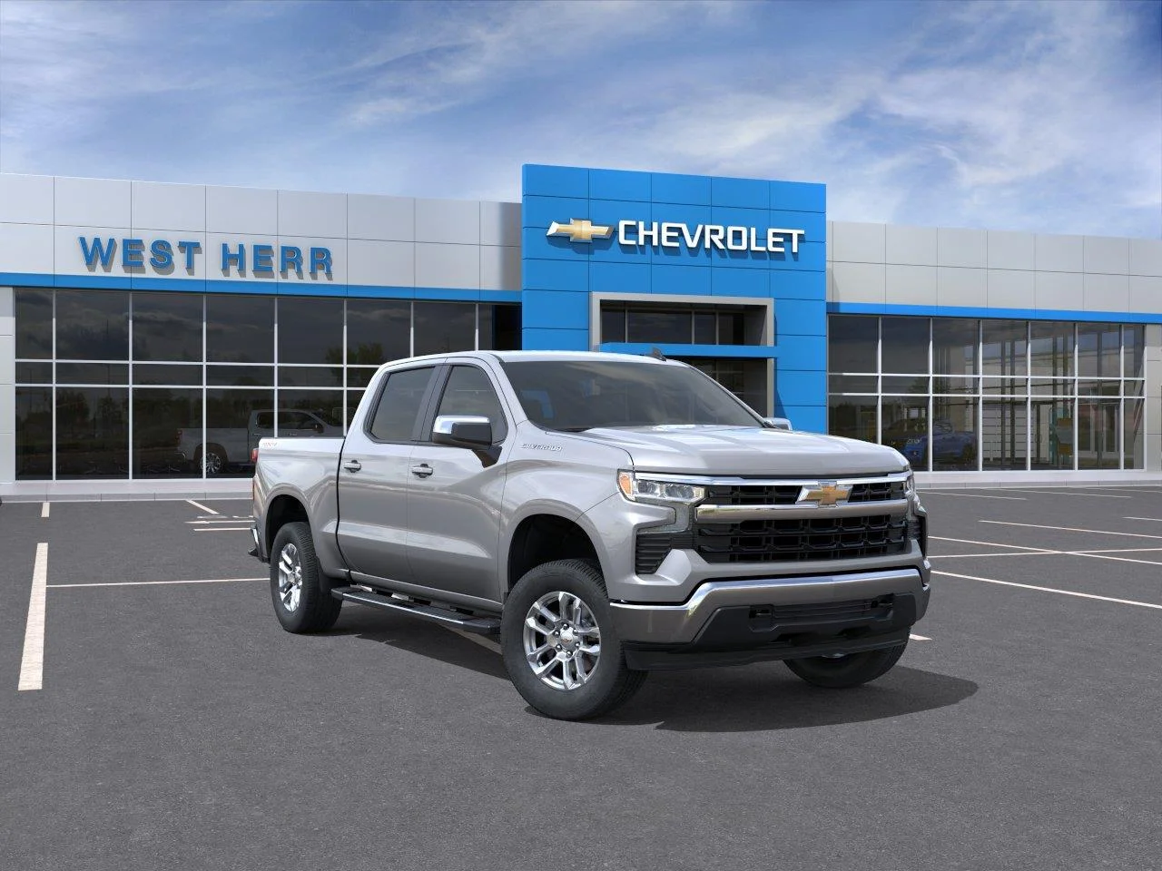 New 2026 Sterling Gray Metallic Chevrolet LT image 1